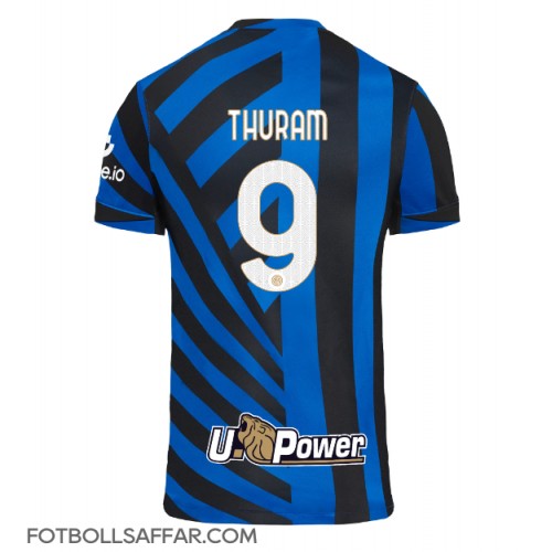 Inter Milan Marcus Thuram #9 Hemmatröja 2024-25 Kortärmad